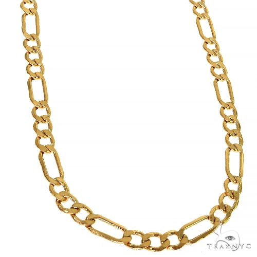 26 inch figaro on sale gold chain