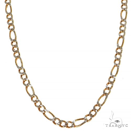 14k Gold orders Figaro chain 5 MM , gold chain, 14k Real gold Figaro chain , gold chain