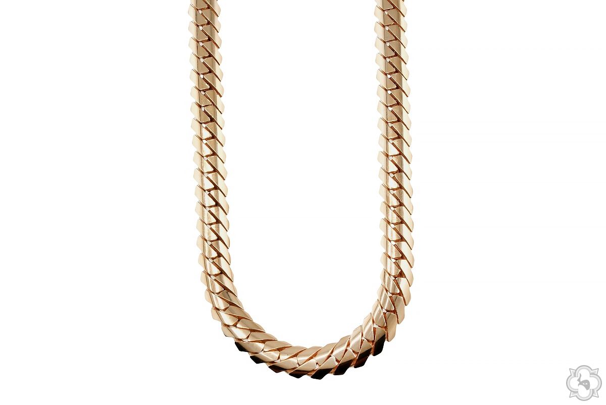 14K Gold Solid Mimi Cuban Link 7 mm 22 Inches 68344: buy