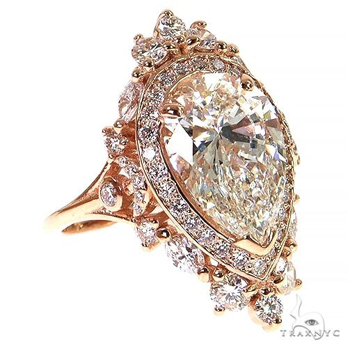 Pear Shape Diamond Engagement Ring (Lab) 68365: buy online in NYC