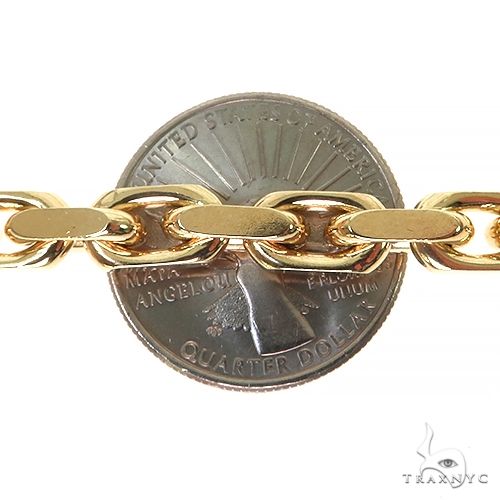 14K Yellow Gold Solid Cable Bracelet 8.25 Inches 6mm 68374: buy