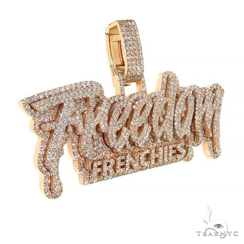 10K shops Gold Frenchie Pendant