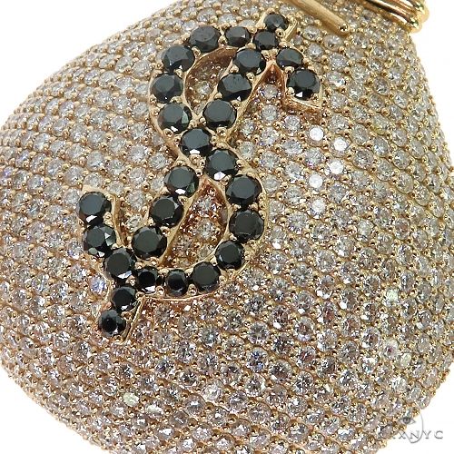 Large Money Bag Diamond Pendant 68663 buy online in NYC. Best