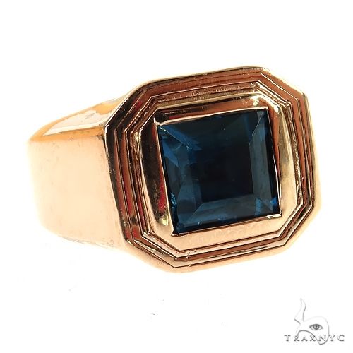Vintage B.Zero1 Blue Topaz Ring at Susannah Lovis Jewellers