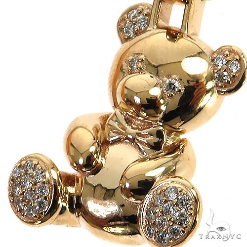 Light Trax Teddy Bear Diamond Pendant 69018: buy online in