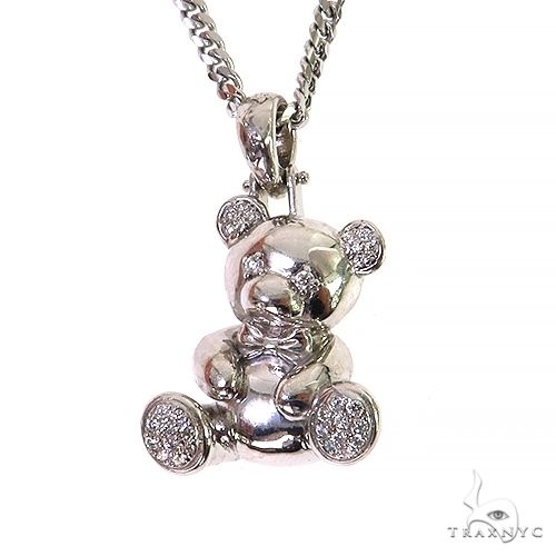 Trax Teddy Bear Diamond Pendant .925 Silver 69019: buy online in NYC. Best  price at
