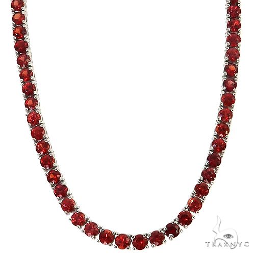 A 18K white gold, ruby and diamond necklace, with certificate | Jewelry  Week / Jewels, Watches, Silver and Coins | Finarte, casa d'aste