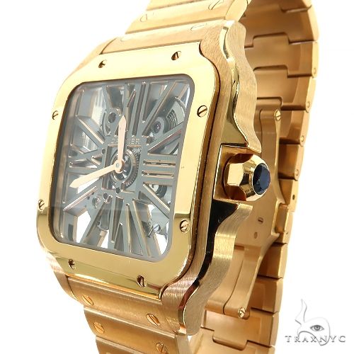 Cartier Skeleton Large WHSA0016 40m Rose Gold 69094 buy online in