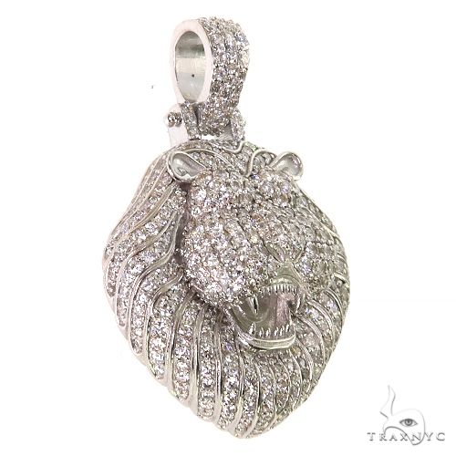 Regal Roar Diamond Lion Pendant 69606