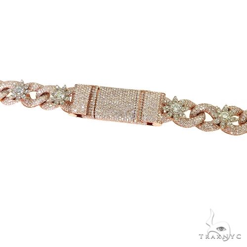 Diamond Infinity Flower Cuban Chain 69709: buy online in NYC
