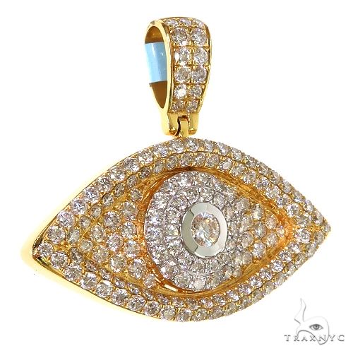 Diamond Evil Eye Pendant 69711: buy online in NYC. Best price at 