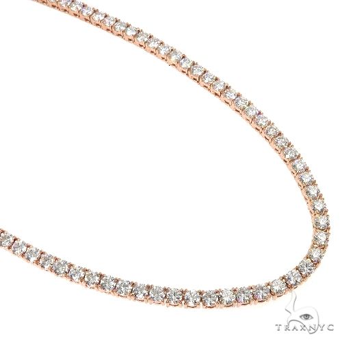 25 Pointer Diamond Tennis Chain Inches 69811