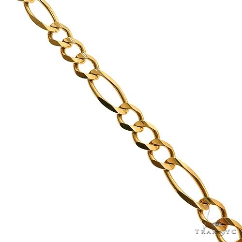 10K Gold Figaro outlet Link Bracelet