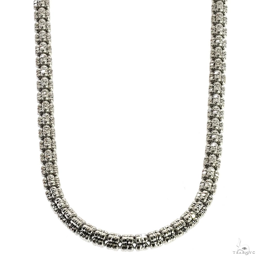 925 Silver Iced Link Chain 5mm 20 Inches 70102: buy online in NYC